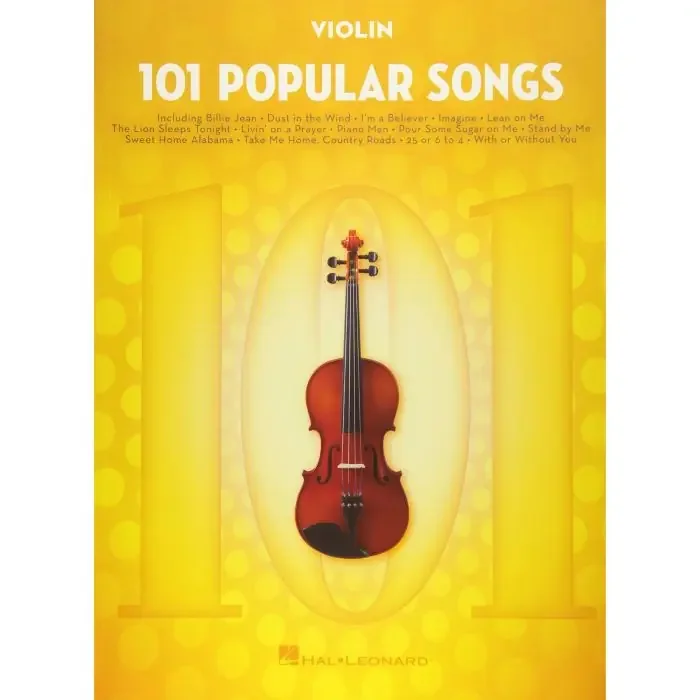 101 Popular Songs per Violino