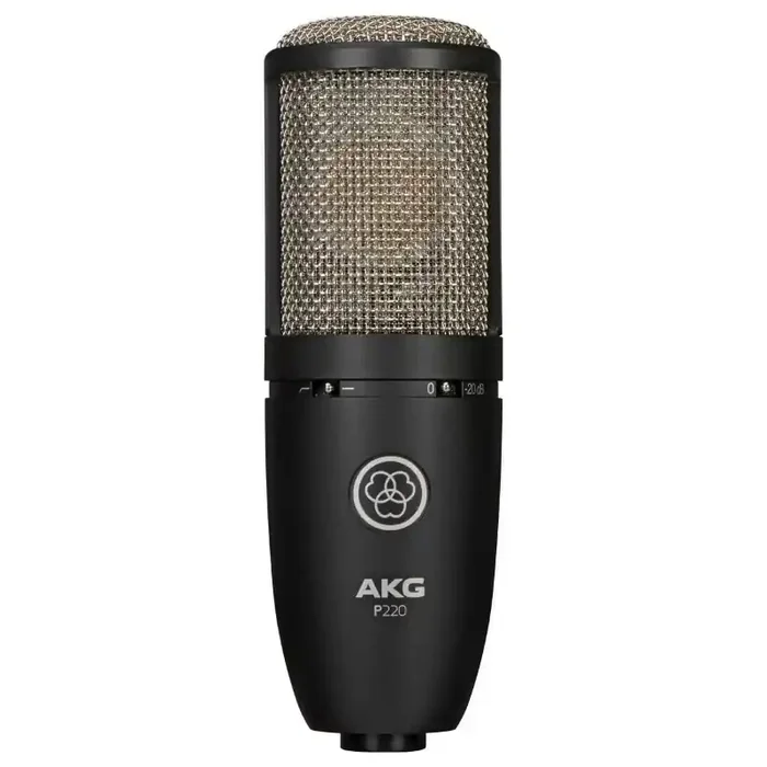 AKG P220 Microfono a Condensatore a Diaframma Largo per Voce e Strumenti