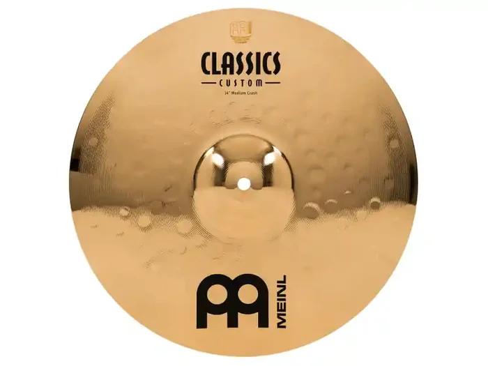 Alta Qualità Meinl CC14MC-B – Classics Custom Brilliant Medium Crash 14″