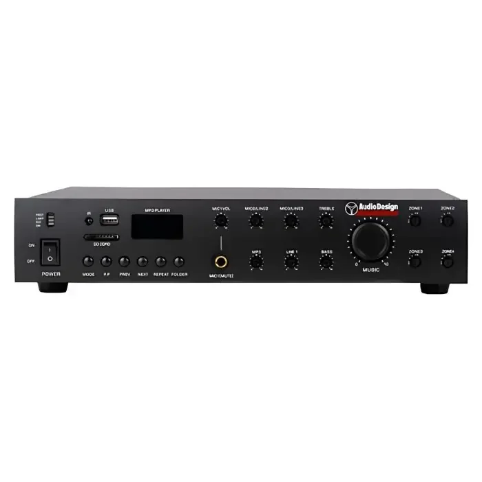 Audio Design PA 4A250-PH Finale 250w+AI Phantom