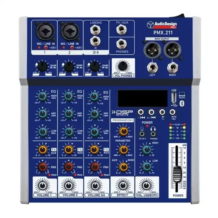 Audio Design PMX.211 bluetooth