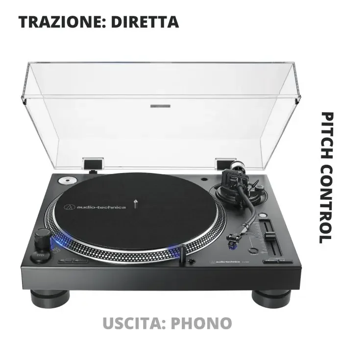 Audio-Technica AT-LP140XPBK black