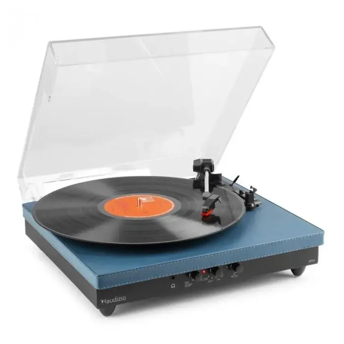 Audizio RP113D Giradischi bluetooth dark blue