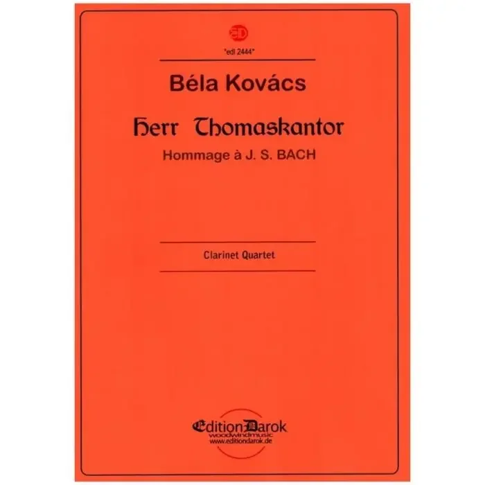 B.Kovàcs Hommages à Johann Sebastian Bach