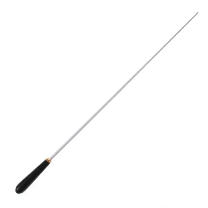 Bacchetta Direttore Takt C-512F 13″ 33cm carbonio bianco impugnatura ebano/ottone