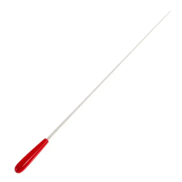 Bacchetta Direttore Takt P-2 13″ 33cm betulla bianca impugnatura plastica rossa