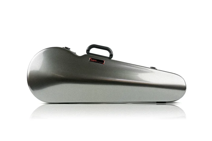 BAM ITALIA 2200XLSC CUSTODIA HIGHTECH CONTOURED PER VIOLA – SILVER CARBON