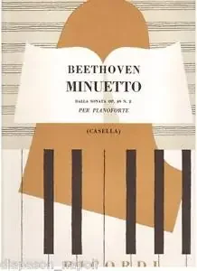BEETHOVEN MINUETTO Spedizione Mondiale