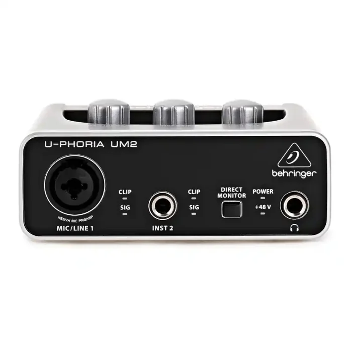 Behringer UM2 Interfaccia Audio USB 2×2 con Preamplificatore Microfonico Xenyx