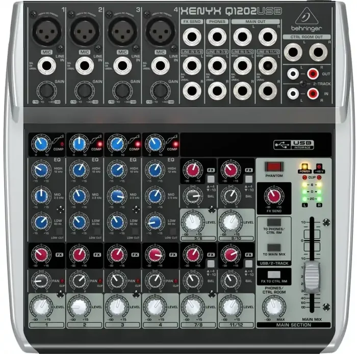 Behringer XENYX Q1202 USB Mixing Desk