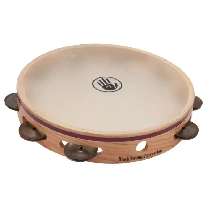 Black Swamp S3 Series S3TSS Tamburello 10″ piattini ottone anticato pelle sintetica