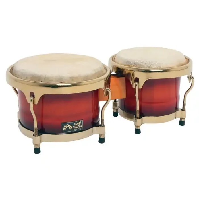 Bongo CLUB SALSA, PURE GEWA, Hardware Cromato