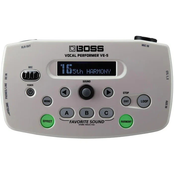 Boss Ve 5 Wh – Colore Bianco Vocal Performer