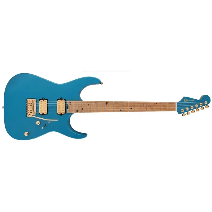 Charvel Angel Vivaldi Signature Pro-Mod DK24-6 Nova, Caramelized Maple Fingerboard, Lucerne Aqua Firemist 2972411516