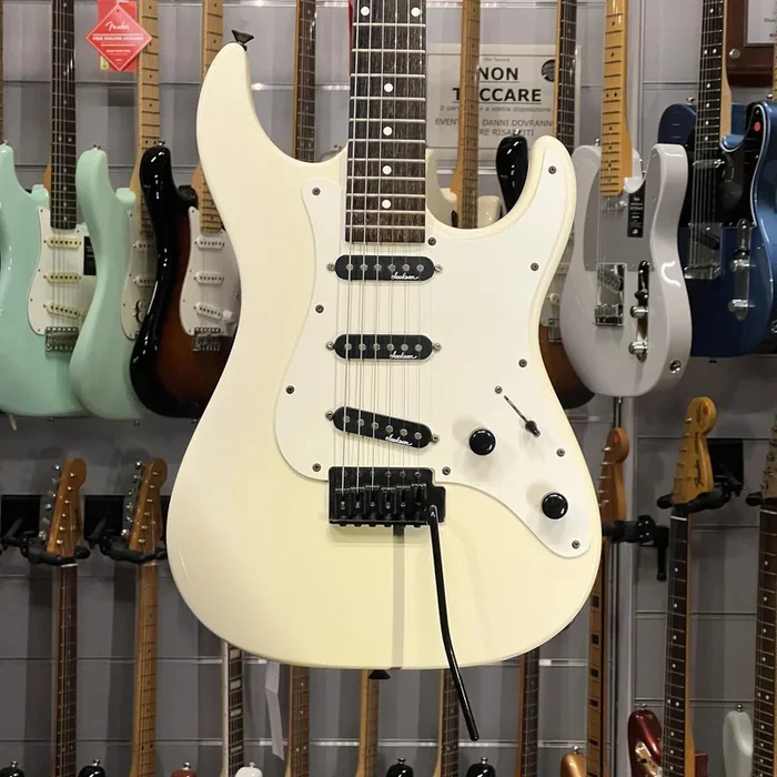 Charvel Chs1 Stratocaster Sss White Mid 90s