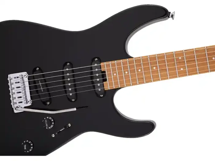 Charvel Pro-Mod DK22 SSS 2PT CM Gloss Black Popolare