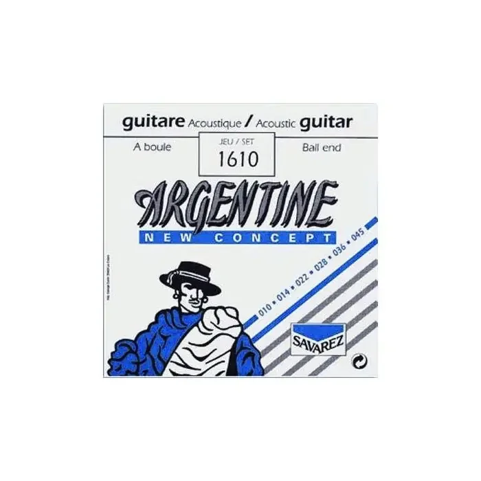 Corde Savarez 1610 chitarra acustica 010 -045