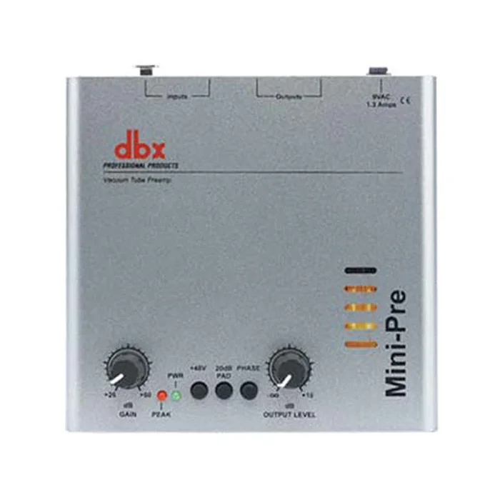 DBX Mini-Pre Vacuum Tube Mic Preamp Preamplificatore Microfonico a Valvole [Usato]