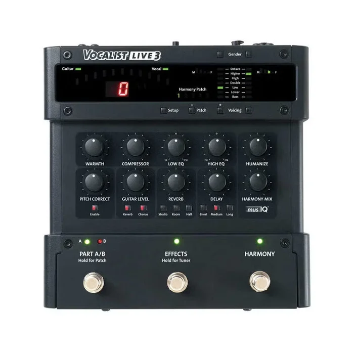 DIGITECH Vocalist Live 3 Harmonizer e Processore Effetti per Voce e Chitarra [Usato]