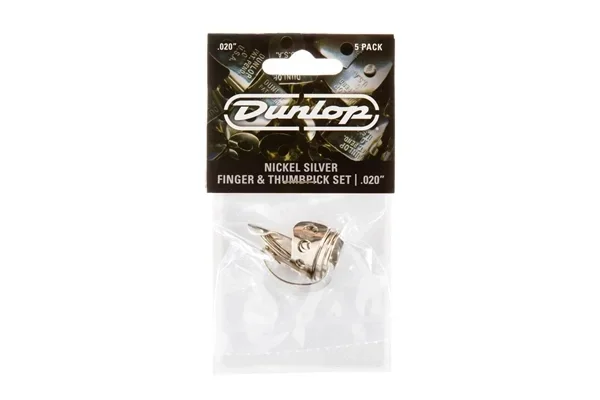 Dunlop 33P N/S 4FINGER & 1THUMB .020 – PLAYER’S PACK 5 PLETTRI