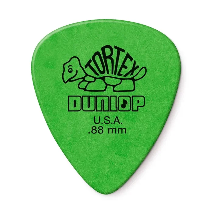 Dunlop 418R Tortex Standard Green .88