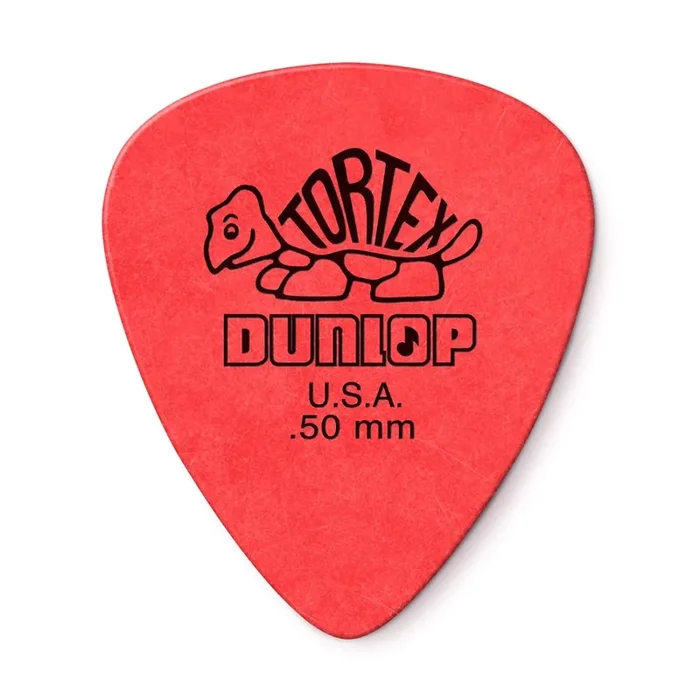 Dunlop 418R Tortex Standard Red .50