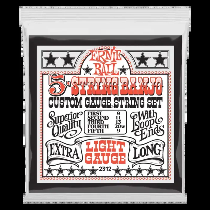 Ernie Ball 2312 5-string Banjo Banjo Strings