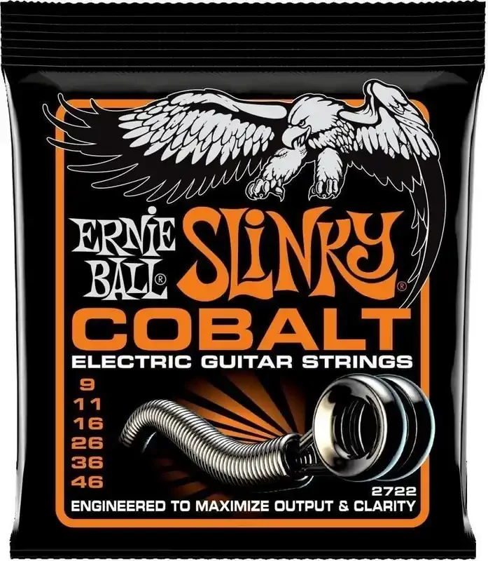 Ernie Ball 2722 Slinky Cobalt E-guitar strings
