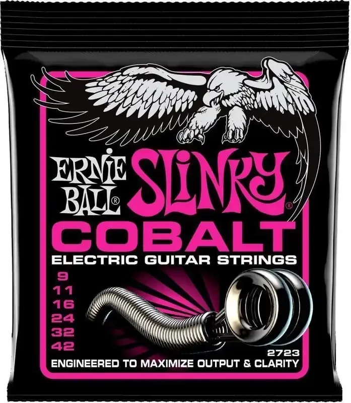 Ernie Ball 2723 Slinky Cobalt E-guitar strings