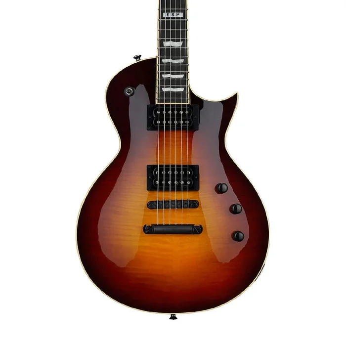 ESP E-II Eclipse FT Full Thickness FM Tobacco Sunburst Electric Guitar