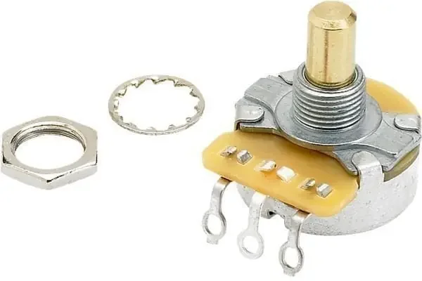 Fender 250K Solid Shaft Volume or Tone Potentiometer
