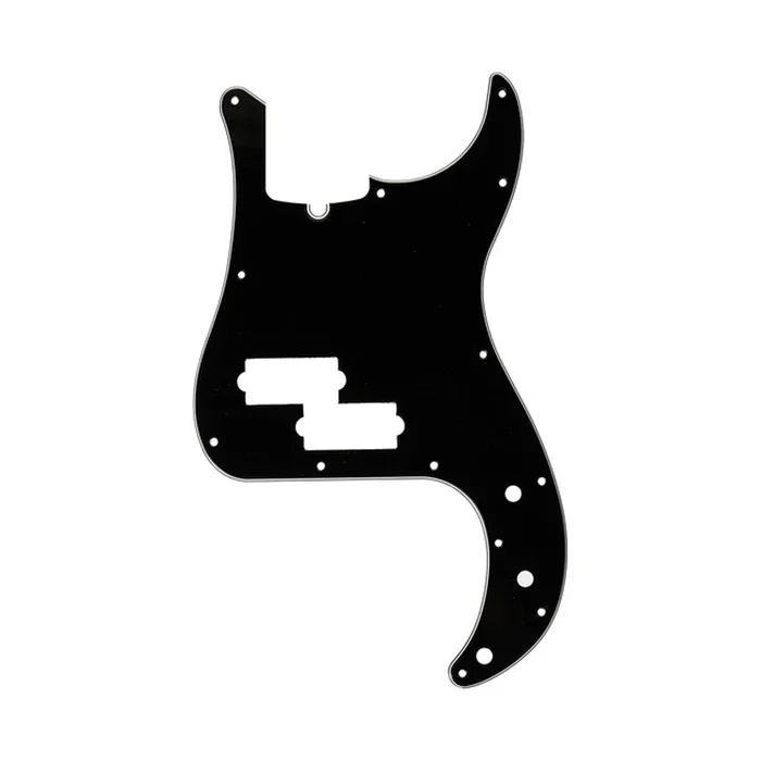 FENDER Pickguard Standard Precision Bass Black Battipenna per Basso Precision a 4 Corde
