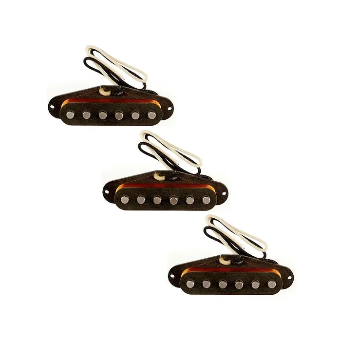FLAMETONE ’60 Custom Classic Strat Aged Set Pickup for Stratocaster (Made in USA) [Outlet]