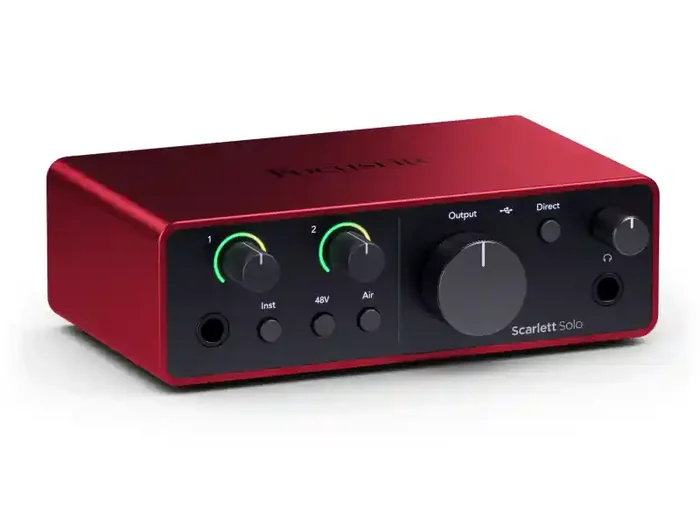 Focusrite Scarlett Solo 4th Gen Consegna Rapida