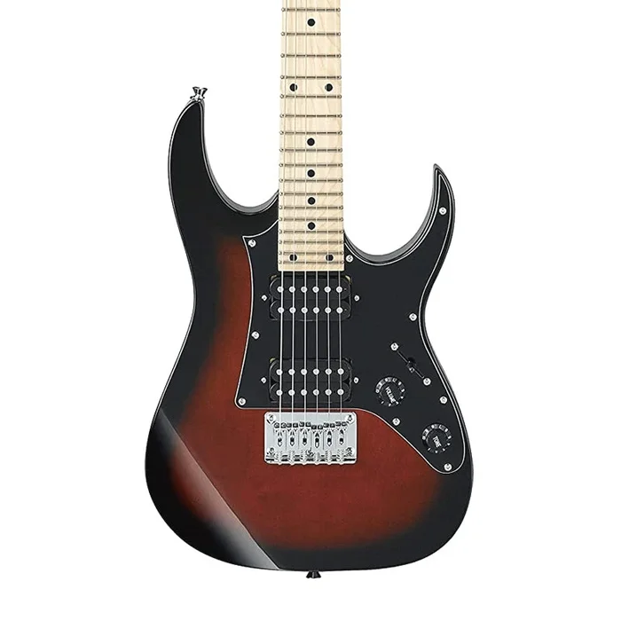 IBANEZ GRGM21M WNS Walnut Sunburst Mini Electric Guitar [Outlet]