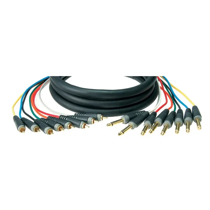 KLOTZ ML8PC02 Cavo Multicanale 8 Jack / RCA 2 mt.