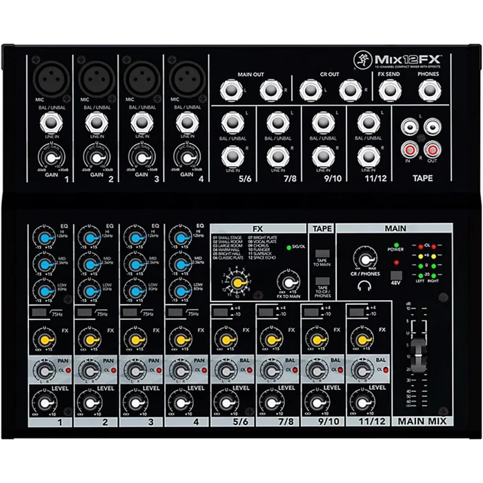 Mackie Mix12fx Mixer