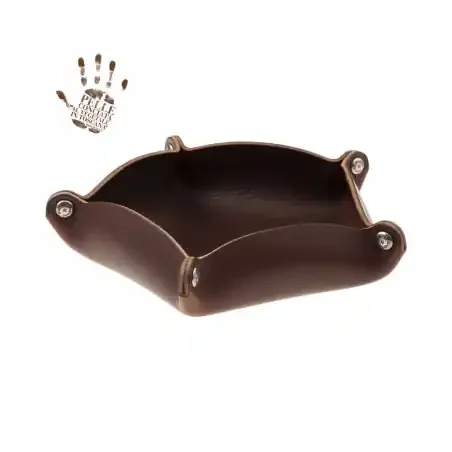 Magrabò BLUES Svuotatasche Pentatonico Core Marrone Scuro, completo di confezione regalo.