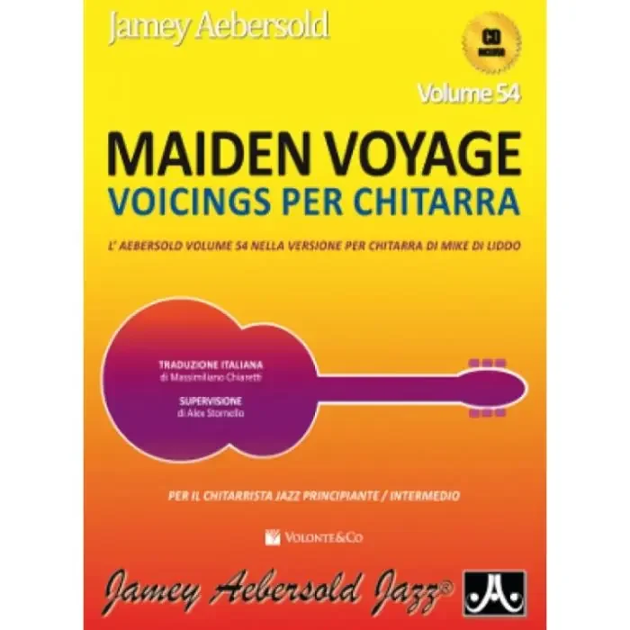 Maiden Voyage – Vol. 54 + cd Trad. Italiana Autore Aebersold, Jamey