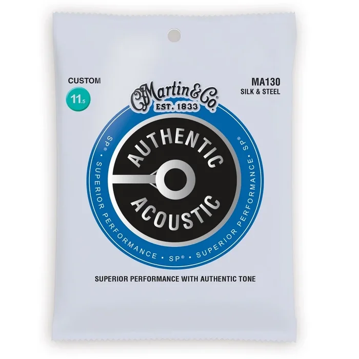 MARTIN Authentic Acoustic SP® Silk & Steel Folk, Custom