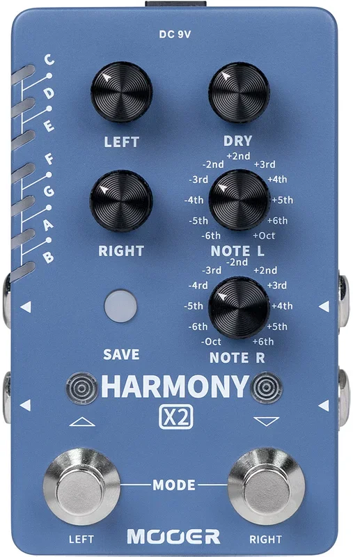 MOOER HARMONY X2