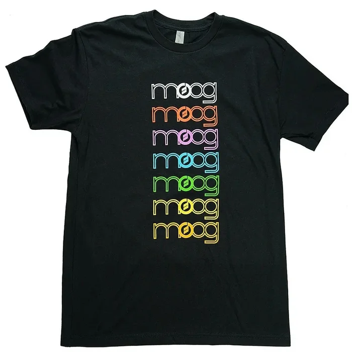 MOOG MUSIC Rainbow Spectrum Tee Medium