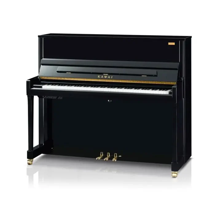 Pianoforte Verticale Kawai K300 AURES nero lucido cm.122
