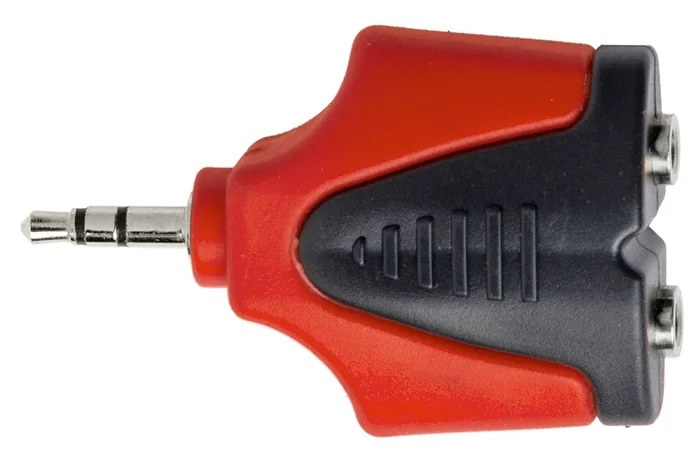 PROEL STAGE Adattatore spina 3,5 mm stereo > 2 x presa 3,5 mm stereo.