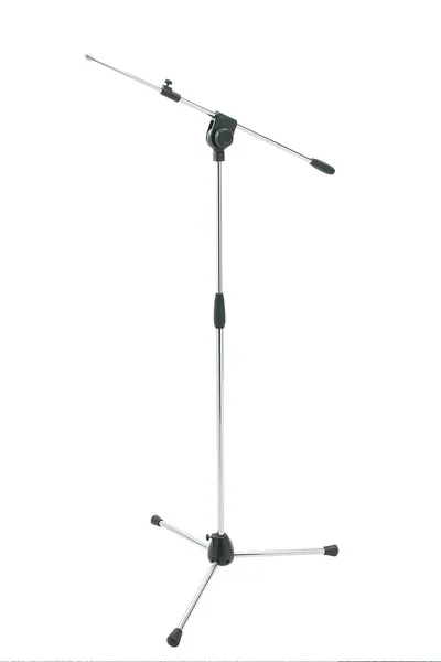 PROEL STAGE Asta professionale a giraffa telescopica per microfono, con base tripoide in alluminio