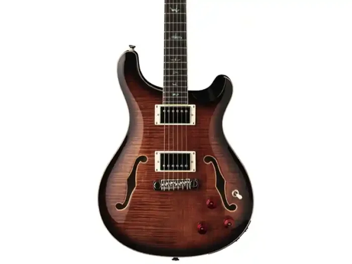 Prs SE Hollowbody II Piezo black gold burst Offerta Lampo