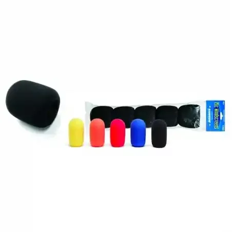 Samson WS5E – spugna Anti-vento – 5 pezzi – Colori Mix