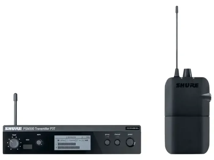 Shure P3TER Trasmettitore P3TE + Ricevitore P3R (L19) Prezzo Scontato