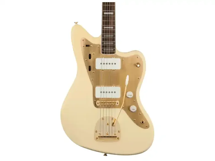 Soddisfatti O Rimborsati Squier 40th Anniversary Jazzmaster Gold Edition Olympic White