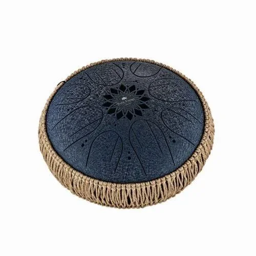 Sonic Energy Mostd2nb 10 Medium Octave Steel Tongue Drum, C Minor, 8 Notes, 432 Hz, Navy Blue